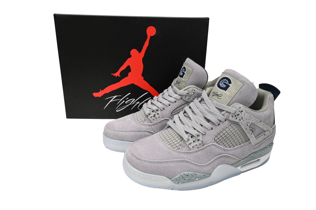 Air Jordan 4 Retro 'Georgetown' - Classic Style with a Bold Twist