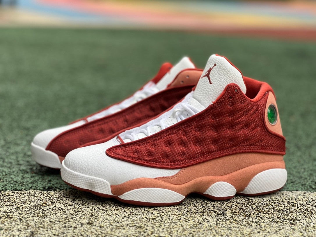 Elevate Your Style with the JORDAN 13 "Dune Red" Sneakers!