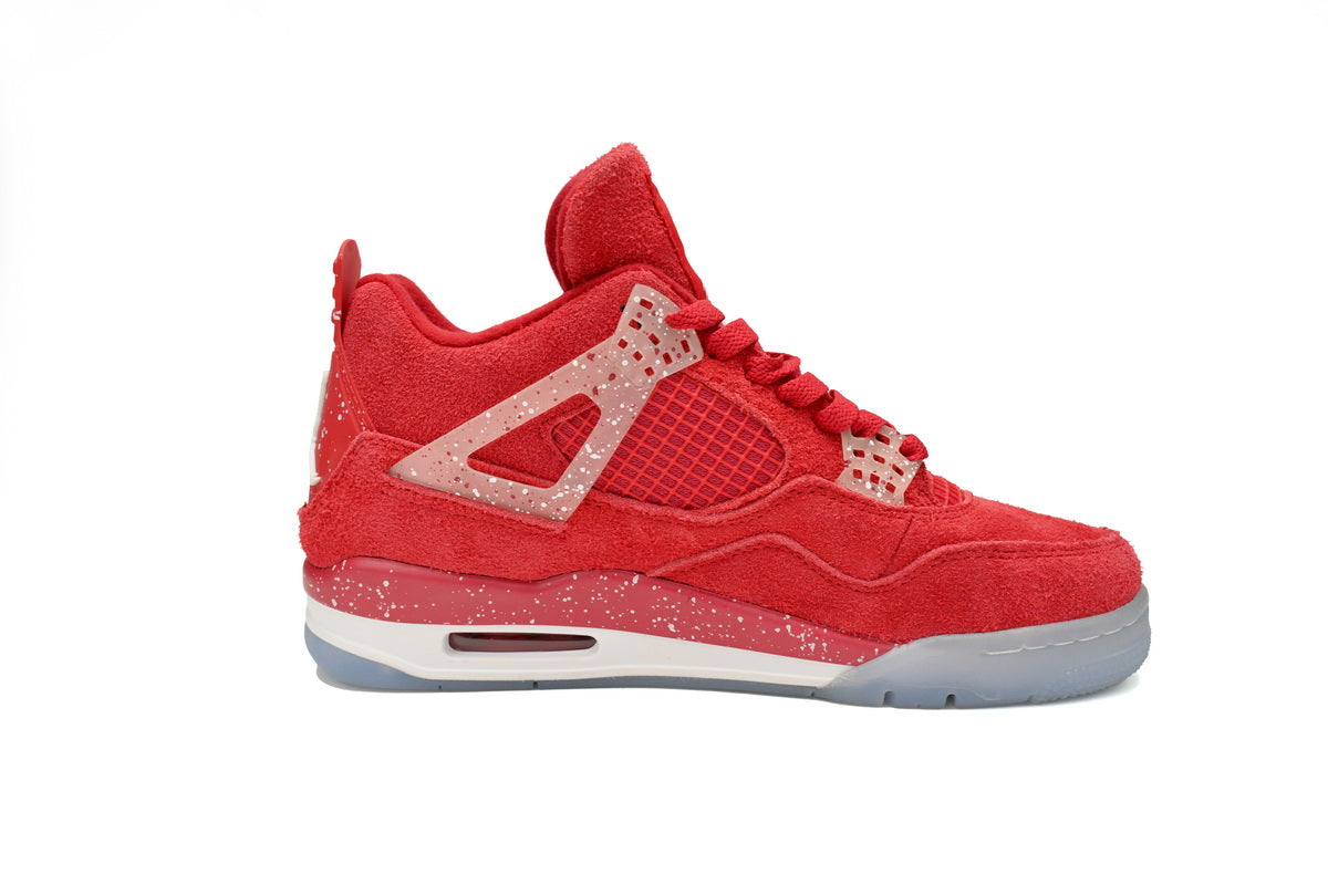 Exclusive Air Jordan 4 Retro in Striking University Red