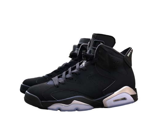 Air Jordan 6 "Sleek Black Chrome