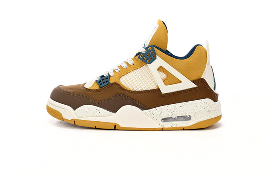 Air Jordan 4 Cacao Delight in Brown and White