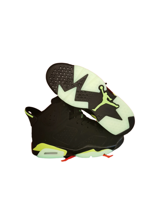 Air Jordan 6 Black and Green Edition