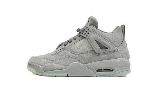 Stylish KAWS x Air Jordan 4 Retro in Sleek Grey