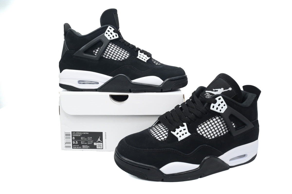 Air Jordan 4 Retro "White Thunder" - Iconic Style Meets Bold Energy