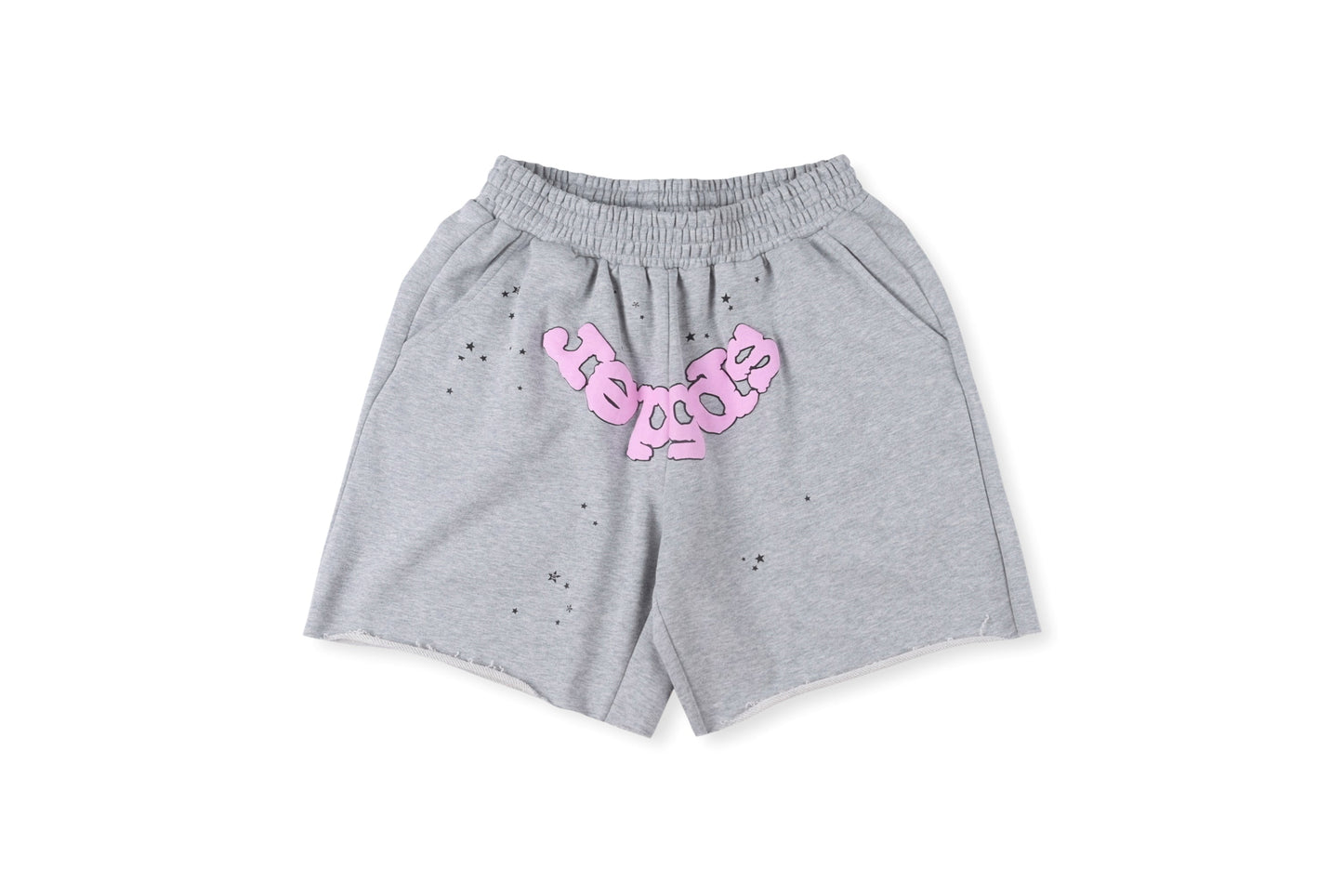 Stylish Unisex Athleisure Shorts with Young Thug's Sp5der 555555 Foam Print