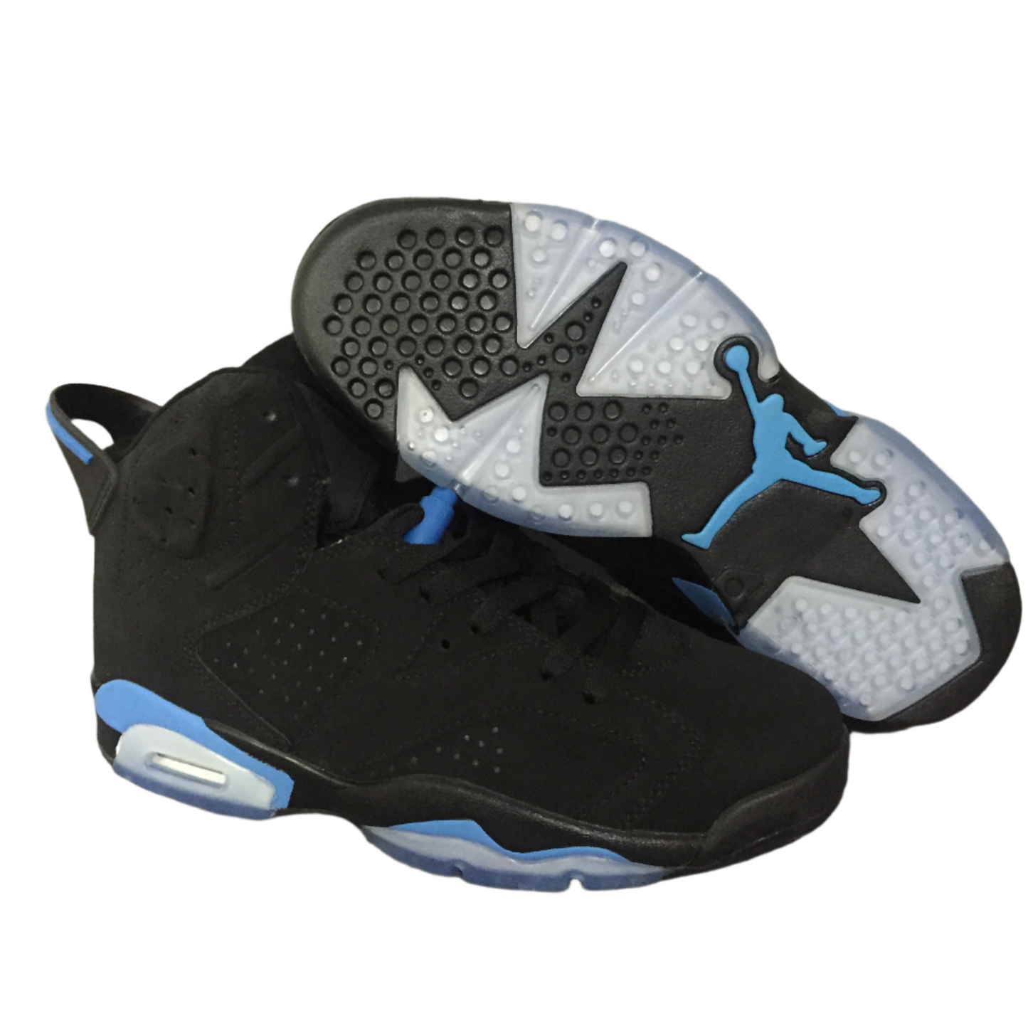 Air Jordan 6 Retro "Black University Blue" - A Stylish Classic with a Pop of Color