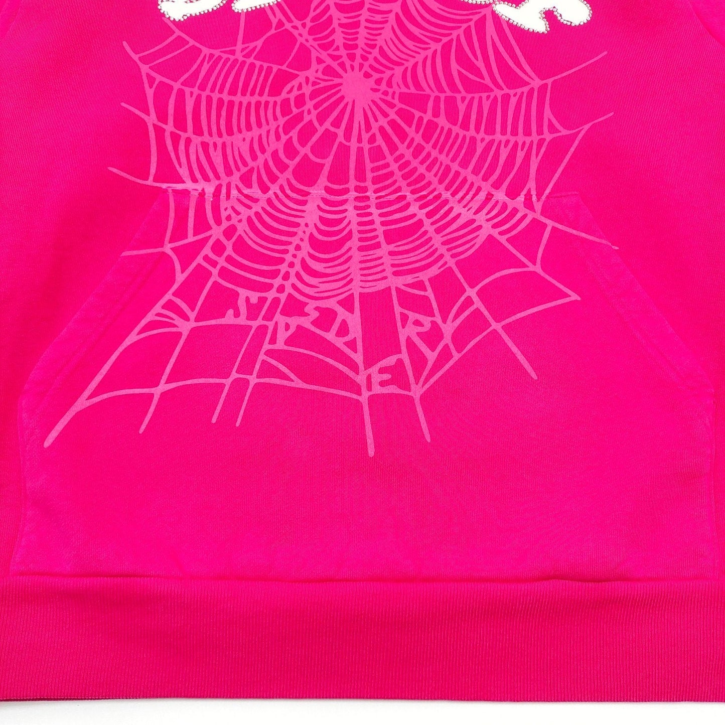 Trendy Pink Sp5der Websuit Hoodie for Ultimate Comfort and Style