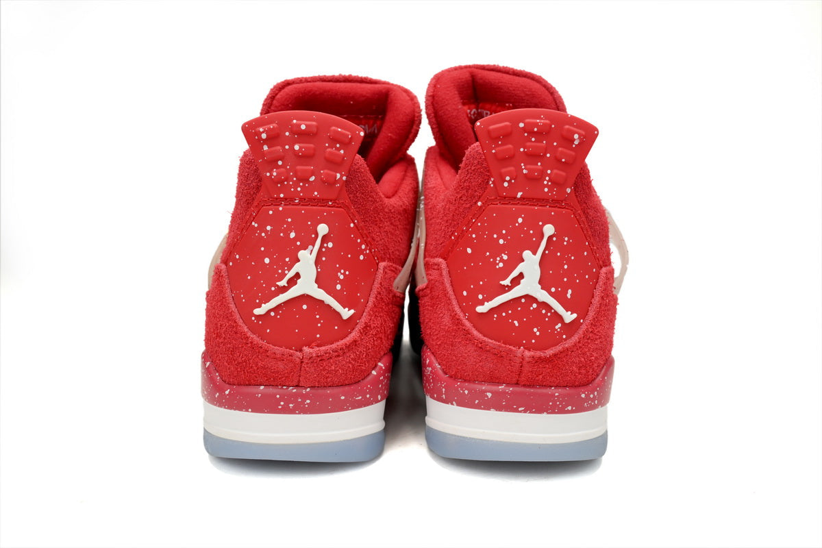 Exclusive Air Jordan 4 Retro in Striking University Red