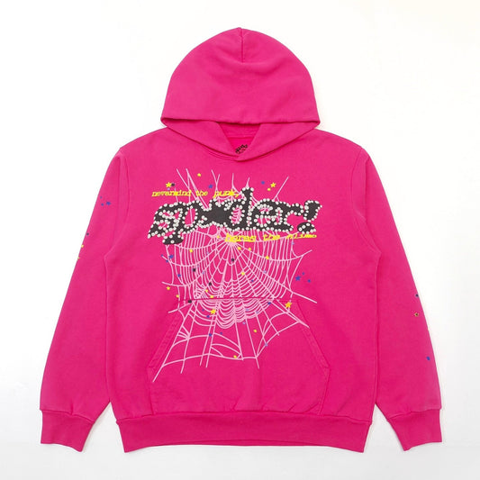 Trendy Sp5der V2 Pink Hoodie - Embrace the Style!