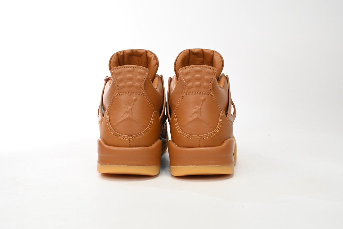 Exclusive Air Jordan 4 Premium "Wheat" Sneakers