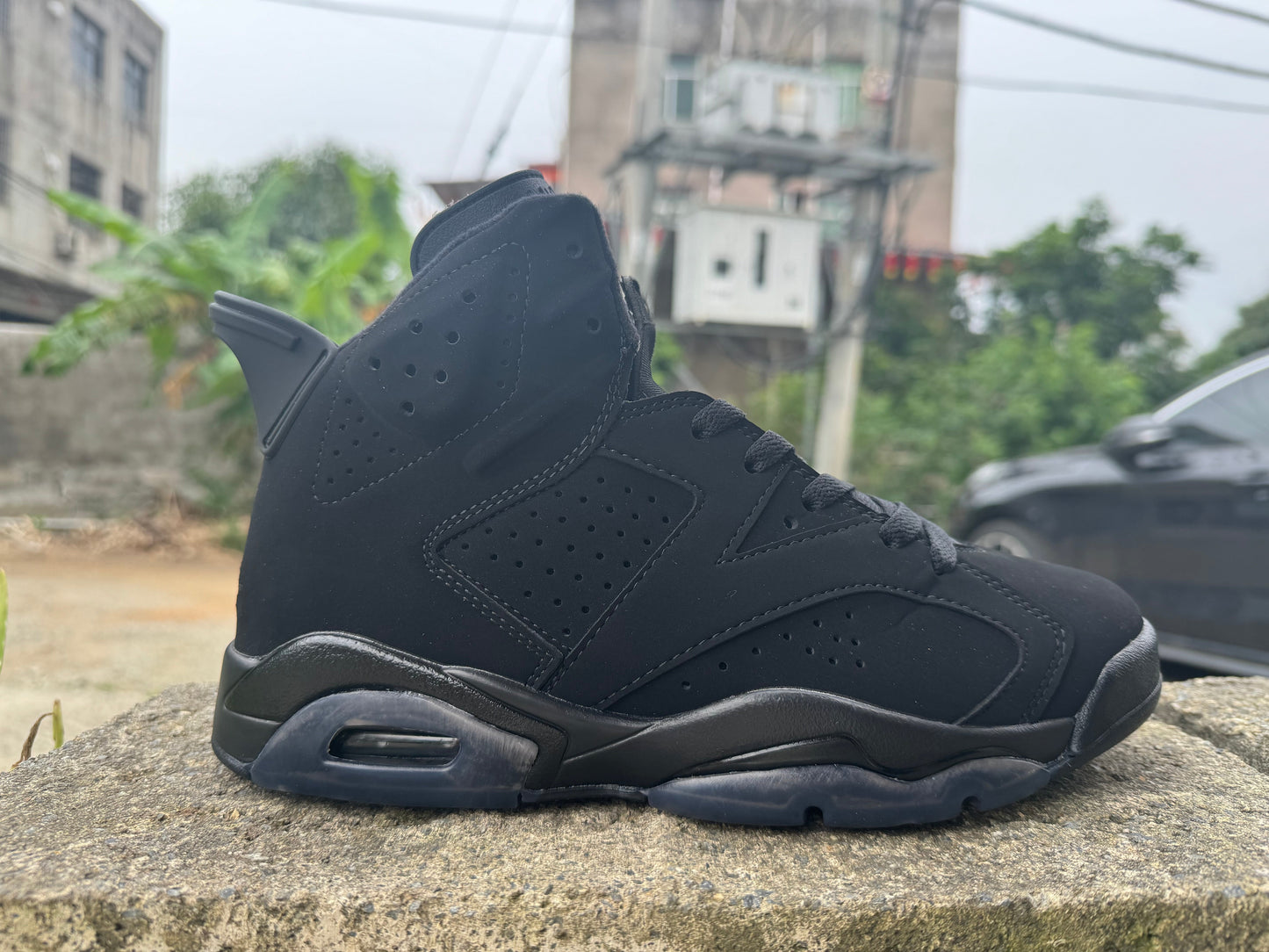 Jordan 6 "All Black Elegance