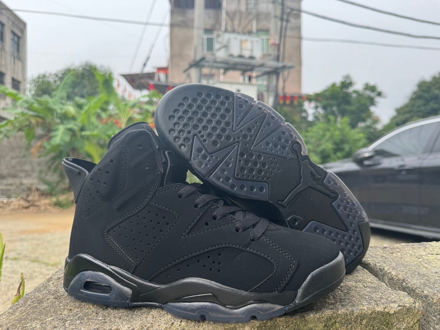 Jordan 6 "All Black Elegance