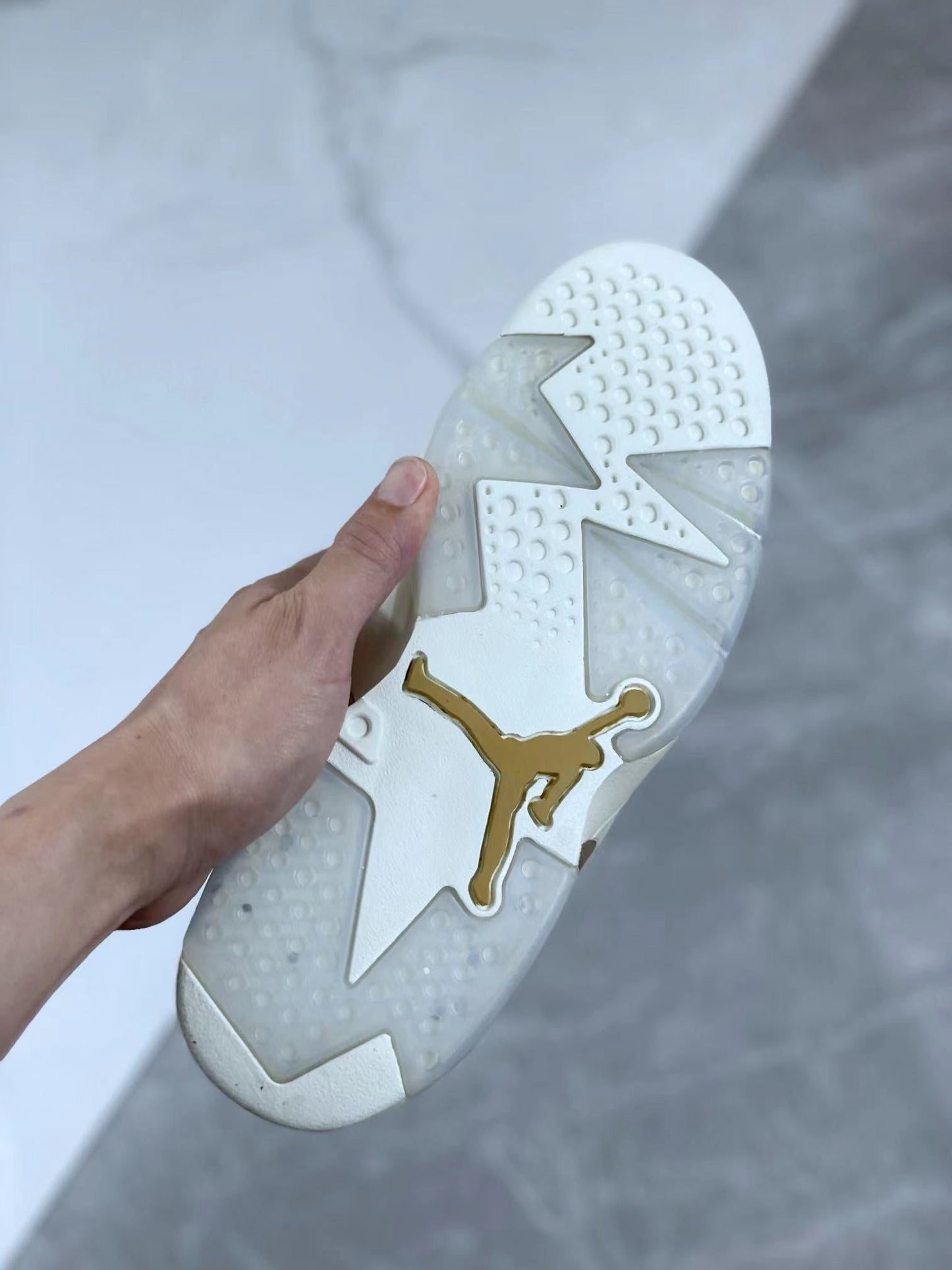 Jordan 6 Low "Shimmering Metallic Gold