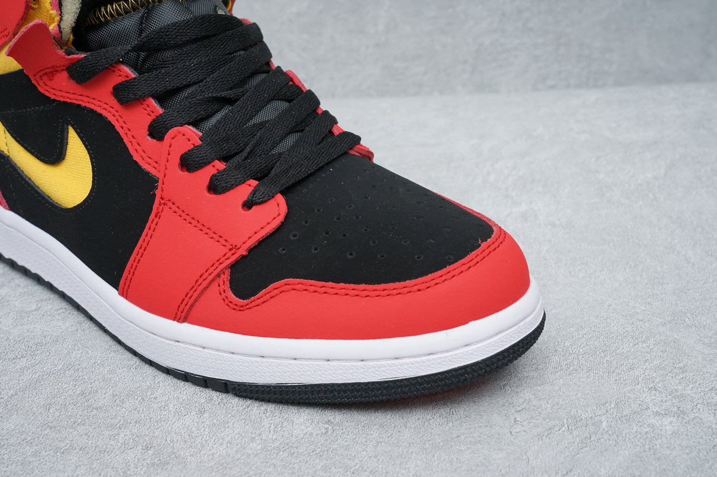 Elevate Your Style: JORDAN 1 HIGH ZOOM AIR CMFT in Bold Black and Chile Red