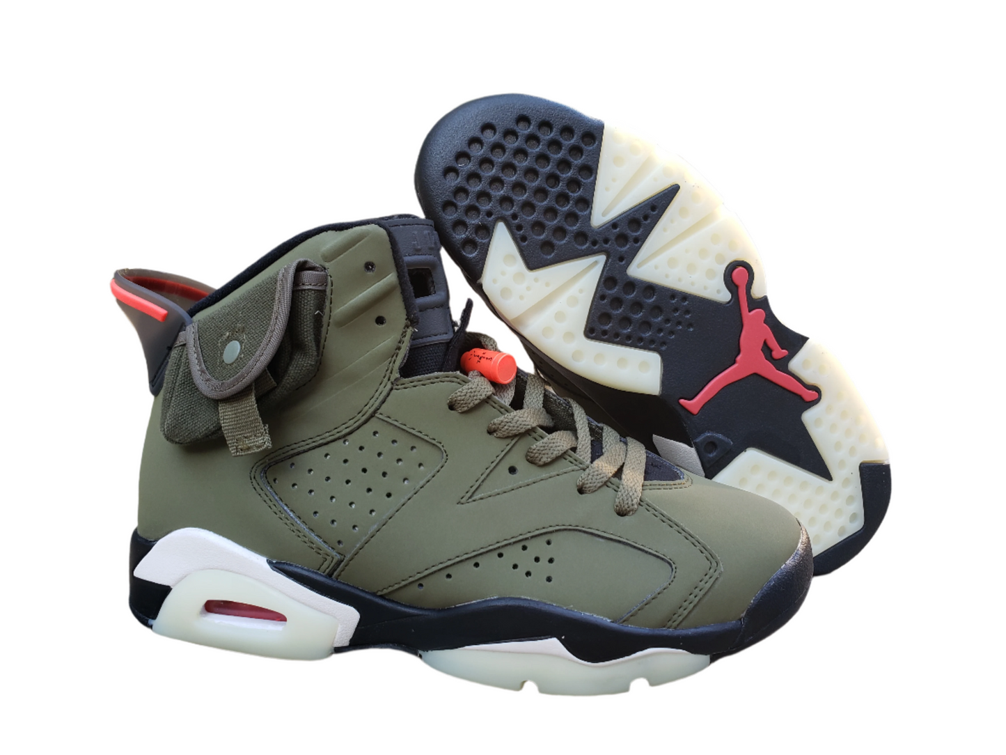 Travis Scott x Air Jordan 6 Retro "Medium Olive" - Step Up Your Style!