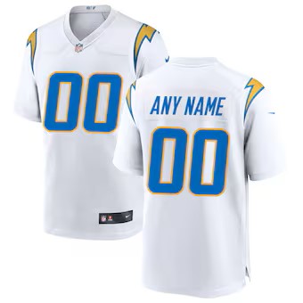 Los Angeles Chargers Custom Jersey