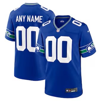 Seattle Seahawks Custom Jersey