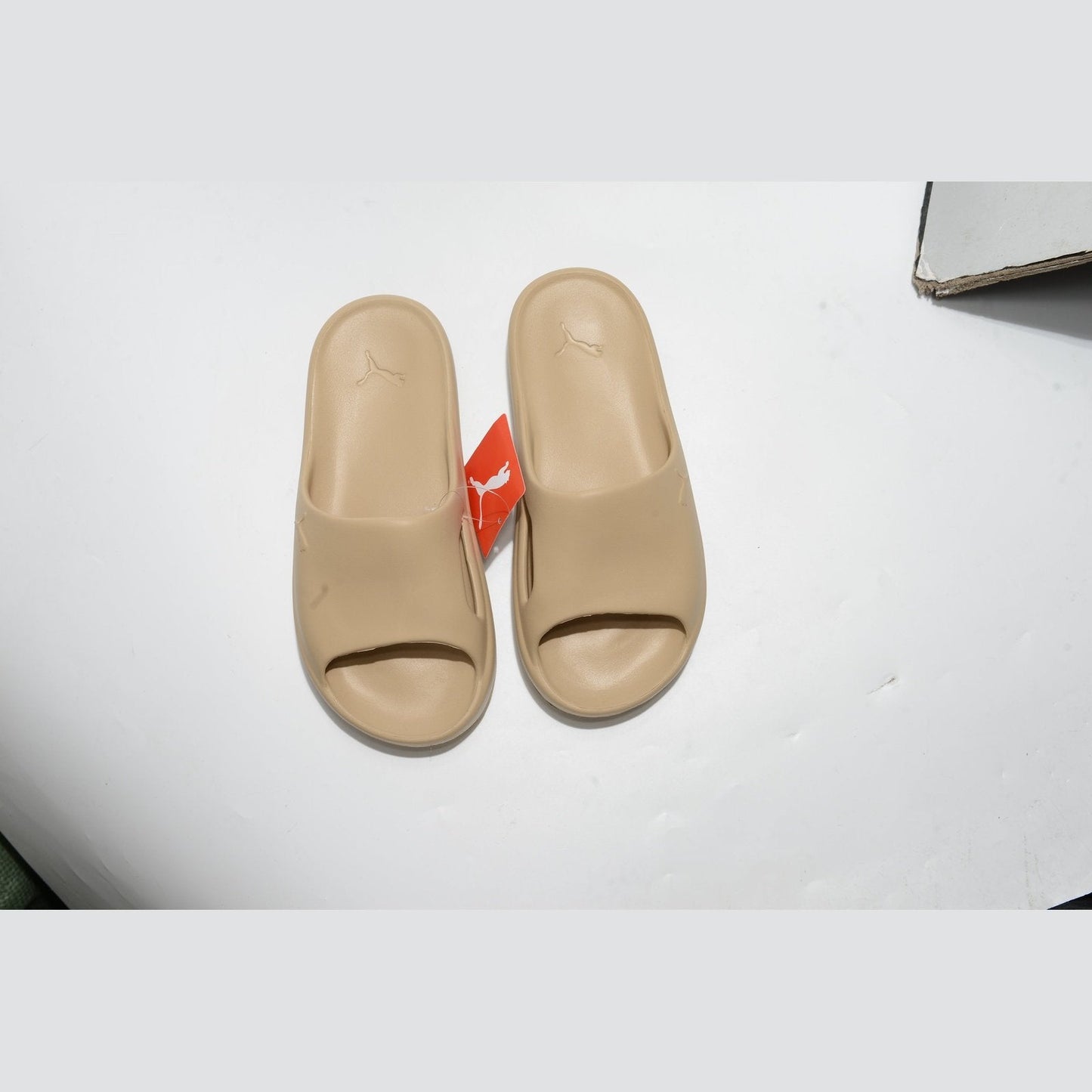 PUMA Shibui Cat Slide - Stylish Khaki Light Sand Footwear