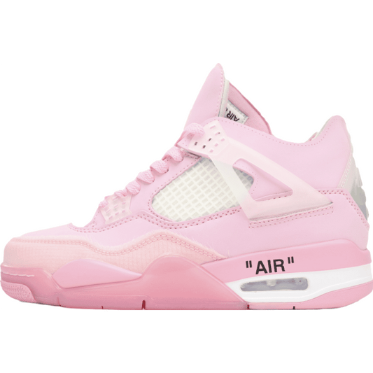 Exclusive JORDAN 4 x OFF-WHITE in Stunning Rose Peach Colorway