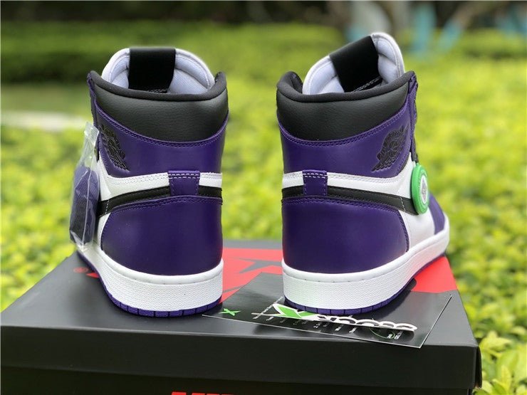 Air Jordan 1 High – Court Purple & White Edition