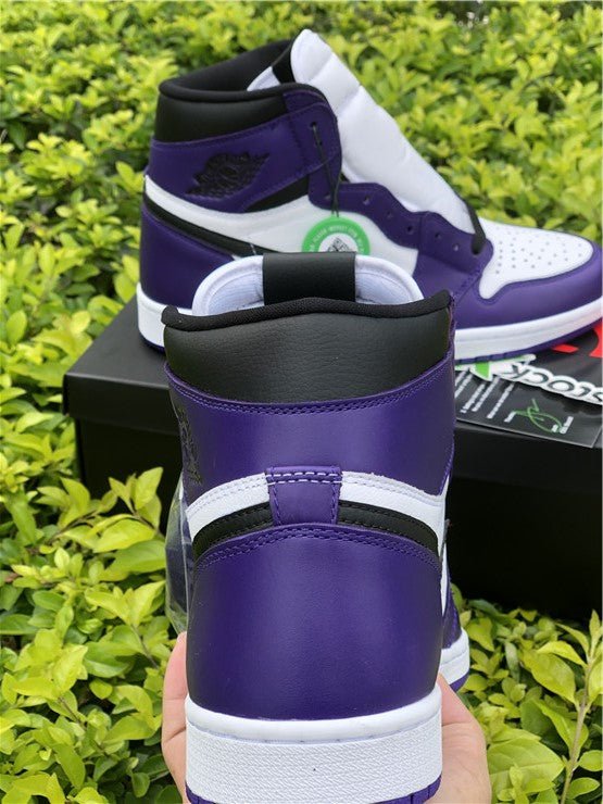 Air Jordan 1 High – Court Purple & White Edition