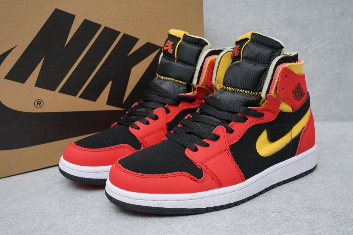 Elevate Your Style: JORDAN 1 HIGH ZOOM AIR CMFT in Bold Black and Chile Red