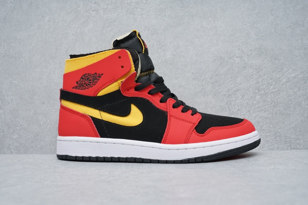 Elevate Your Style: JORDAN 1 HIGH ZOOM AIR CMFT in Bold Black and Chile Red