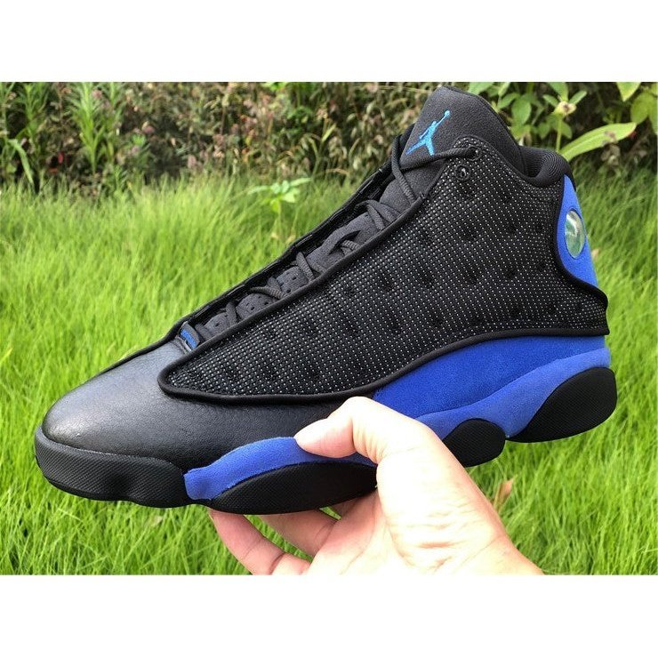 Elevate Your Style with the JORDAN 13 RETRO in Striking Black Hyper Royal