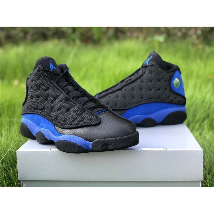 Elevate Your Style with the JORDAN 13 RETRO in Striking Black Hyper Royal