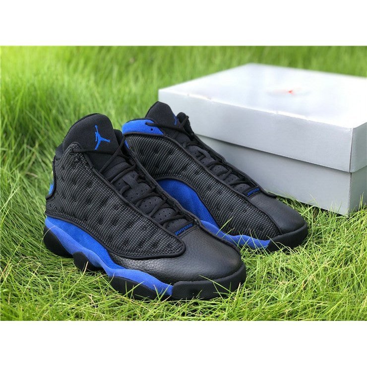 Elevate Your Style with the JORDAN 13 RETRO in Striking Black Hyper Royal