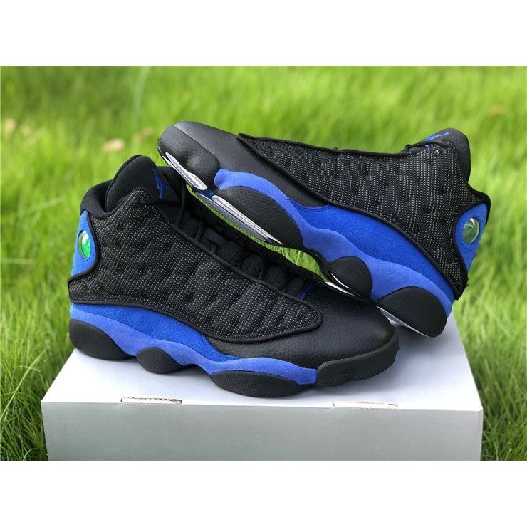 Elevate Your Style with the JORDAN 13 RETRO in Striking Black Hyper Royal