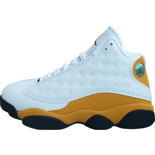 Air Jordan 13 Retro - White & Orange Elegance