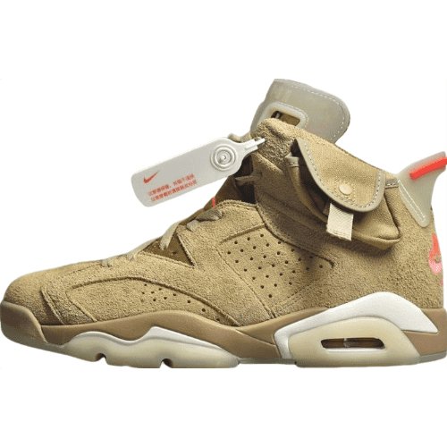 Travis Scott x Air Jordan 6 "British Khaki" Exclusive Release