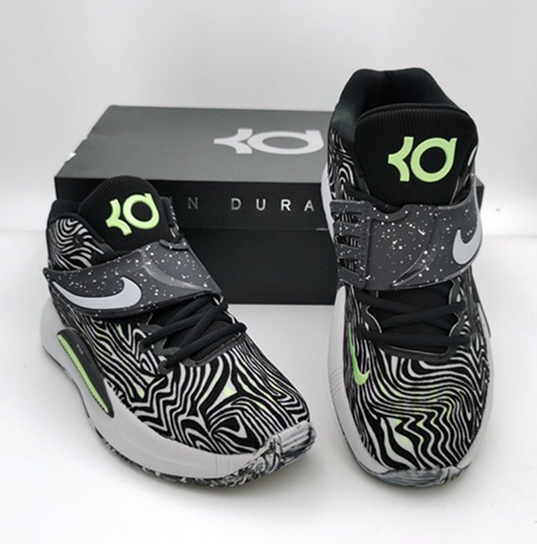 NIKE KD 14 - Black Lime Glow Edition