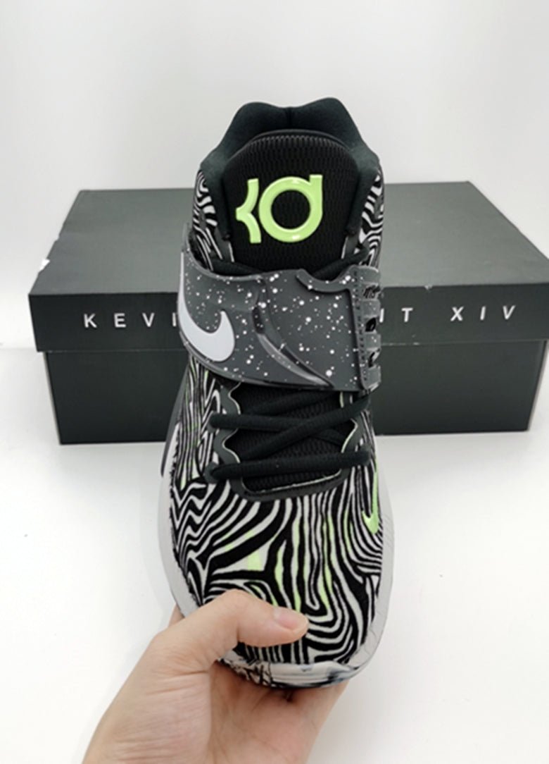 NIKE KD 14 - Black Lime Glow Edition