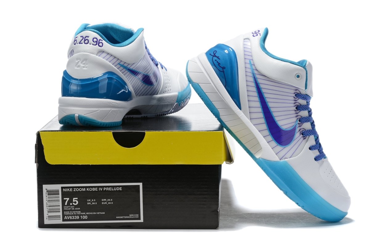 NIKE KOBE 4 PROTRO "Draft Day" Edition - Hornets Inspired Elegance