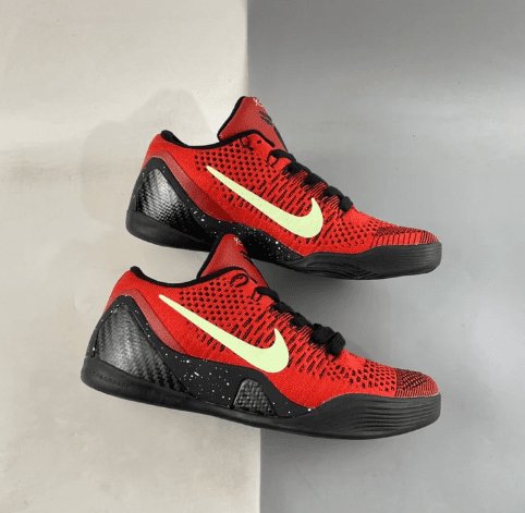 Kobe 9 Sneakers by NIKE in Striking University Red