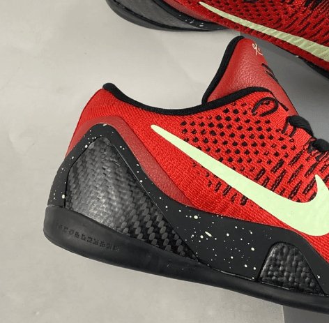 Kobe 9 Sneakers by NIKE in Striking University Red