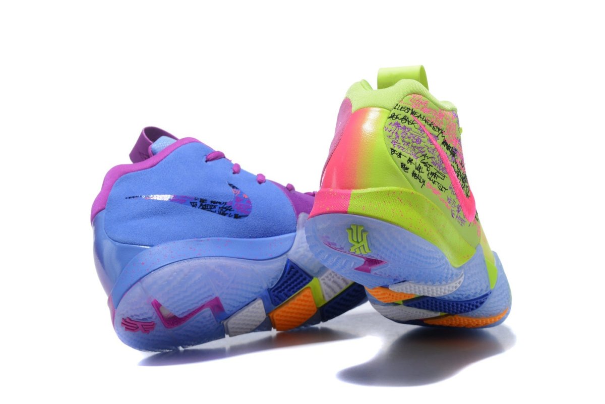 Kyrie 4 x Confetti by NIKE: Celebrate Every Step in Style!