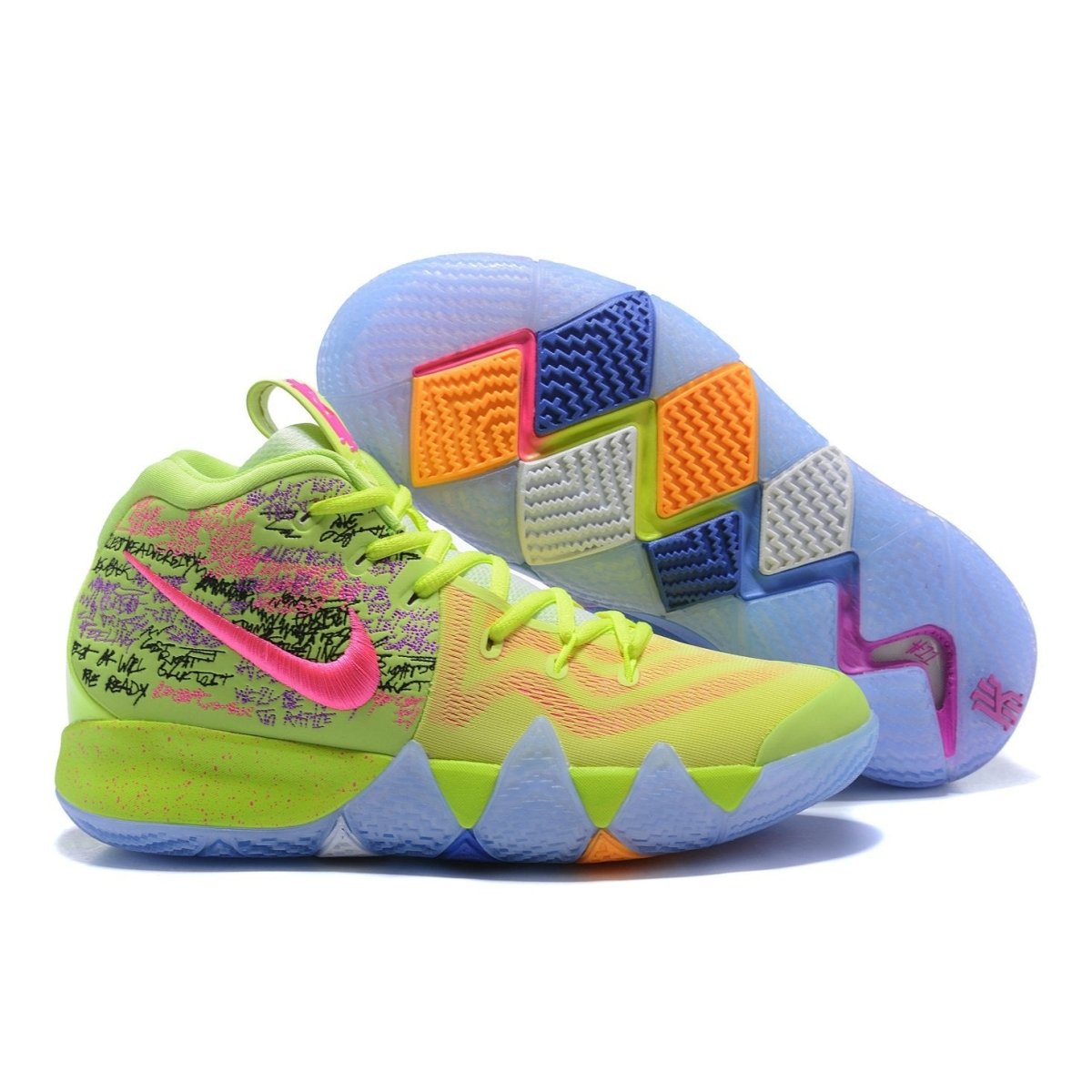 Kyrie 4 x Confetti by NIKE: Celebrate Every Step in Style!