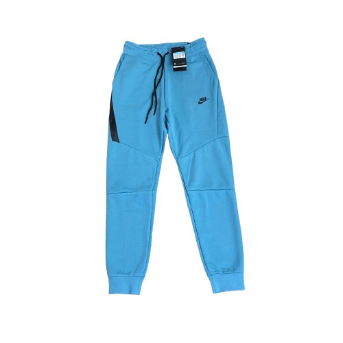 Vibrant Light Blue Nike Tech Fleece Pants for Ultimate Comfort